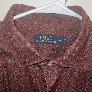 Unique very classic design Ralph Lauren Dress shirt XL MSRP 85